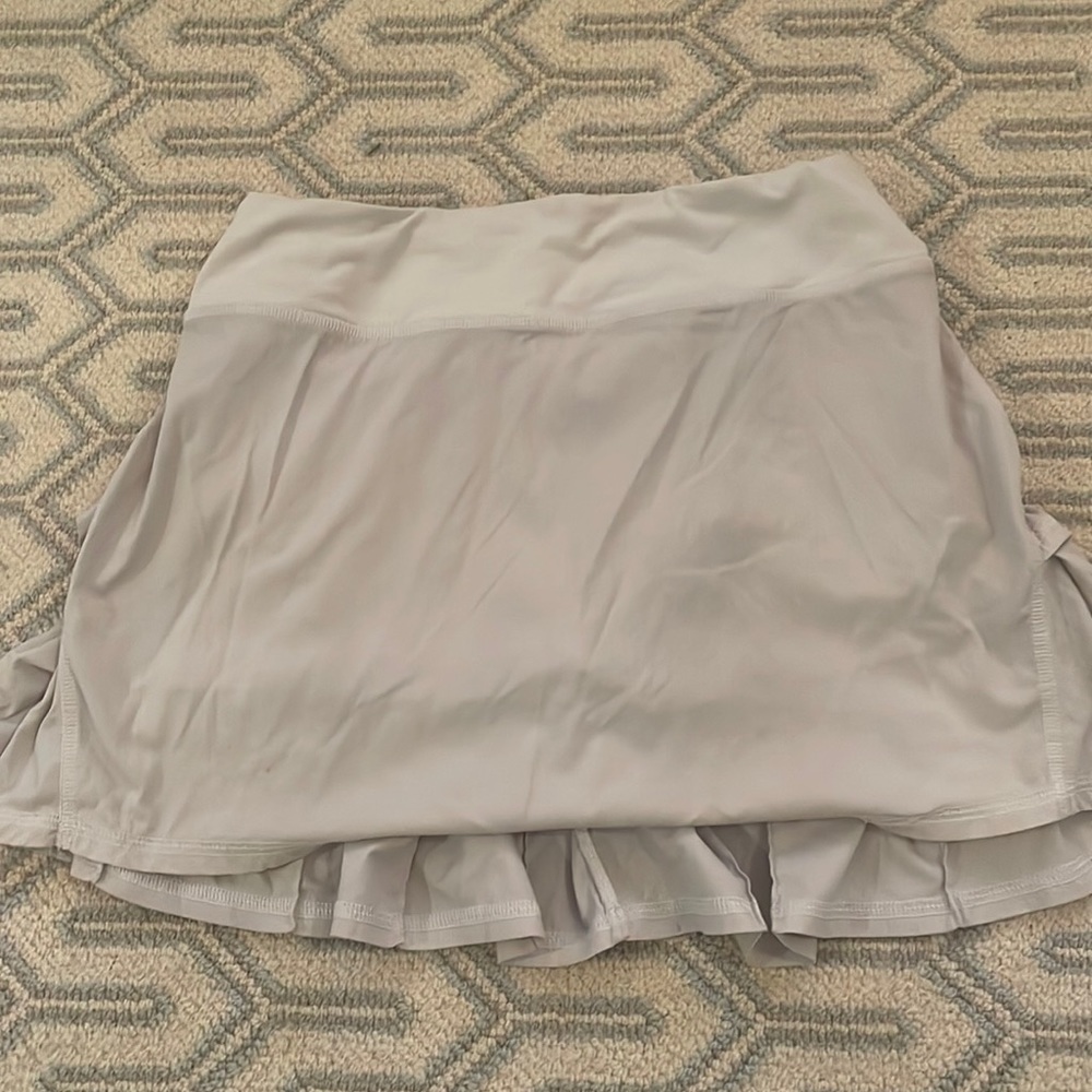 White LuluLemon Skirt